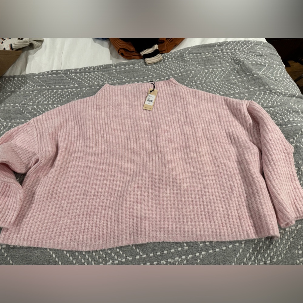 Rebecca Minkoff cropped mock neck sweater